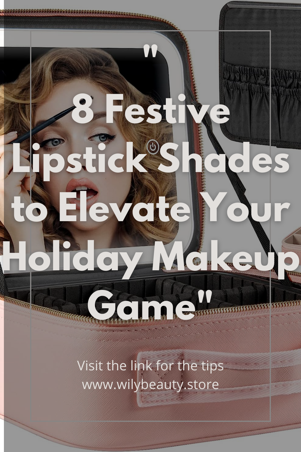 "8 Festive Lipstick Shades to Elevate Your Holiday Makeup Game"
