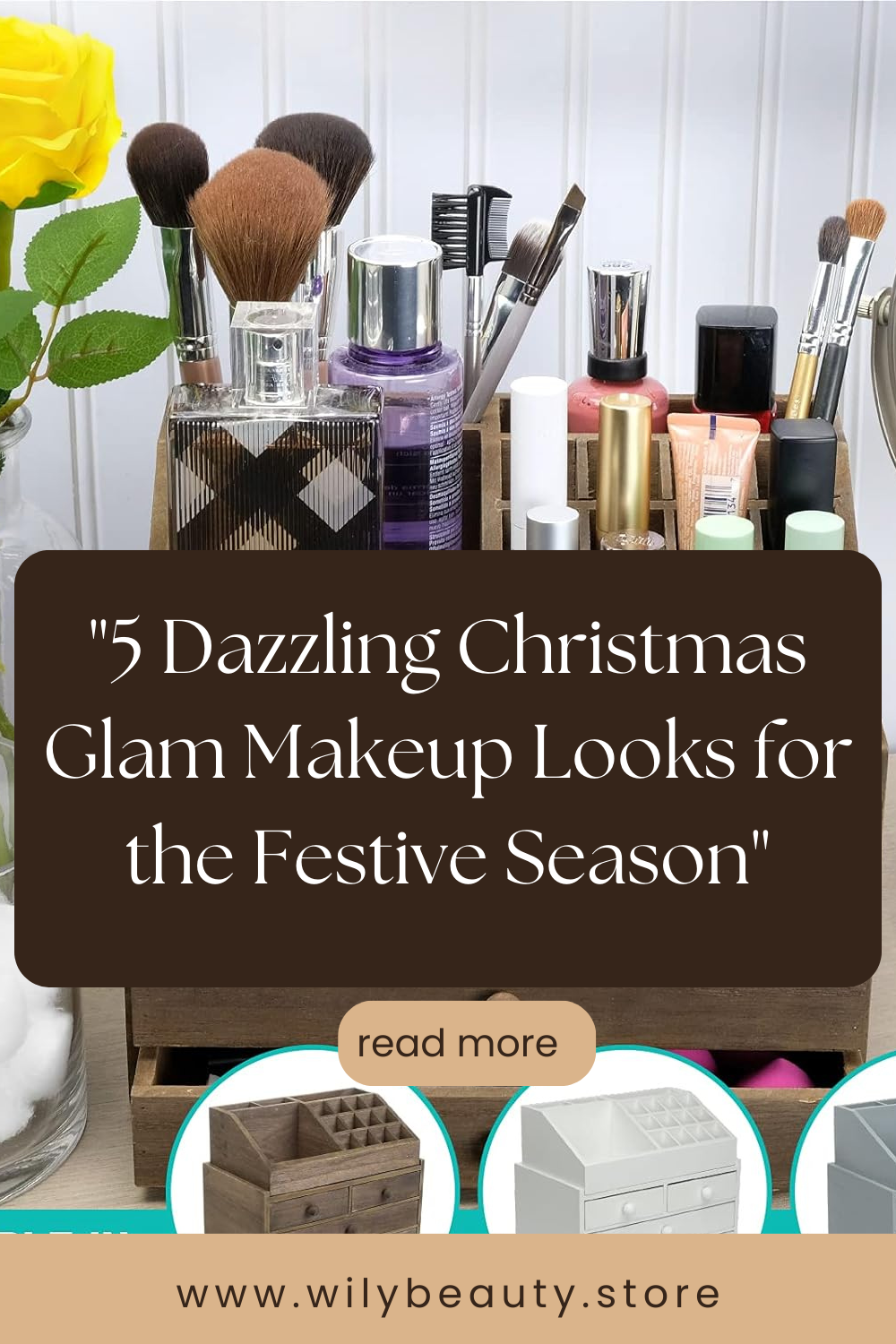 "5 Dazzling Christmas Glam Makeup Looks for the Festive Season"